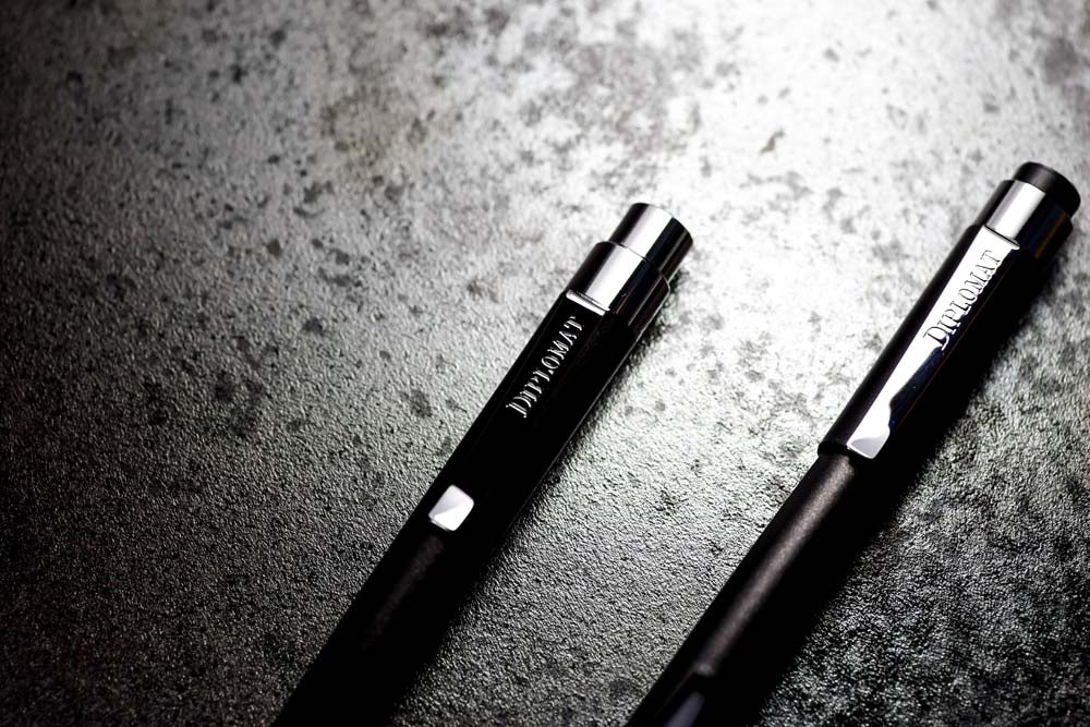 Diplomat Fountain Pen Magnum crow black - Medium