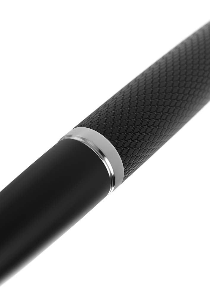 Diplomat "Viper" black guilloche fountain pen - fine