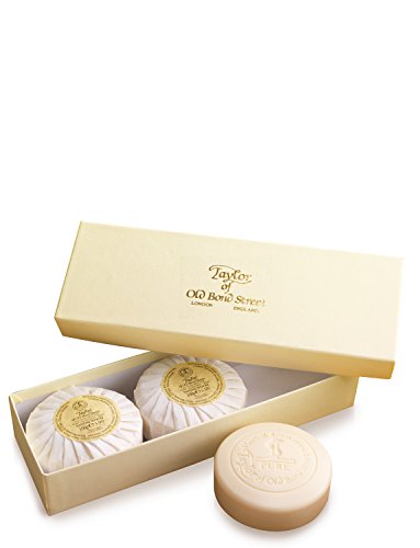Taylor of Old Bond Street Set Of 3 Gift Sandalwood Soap