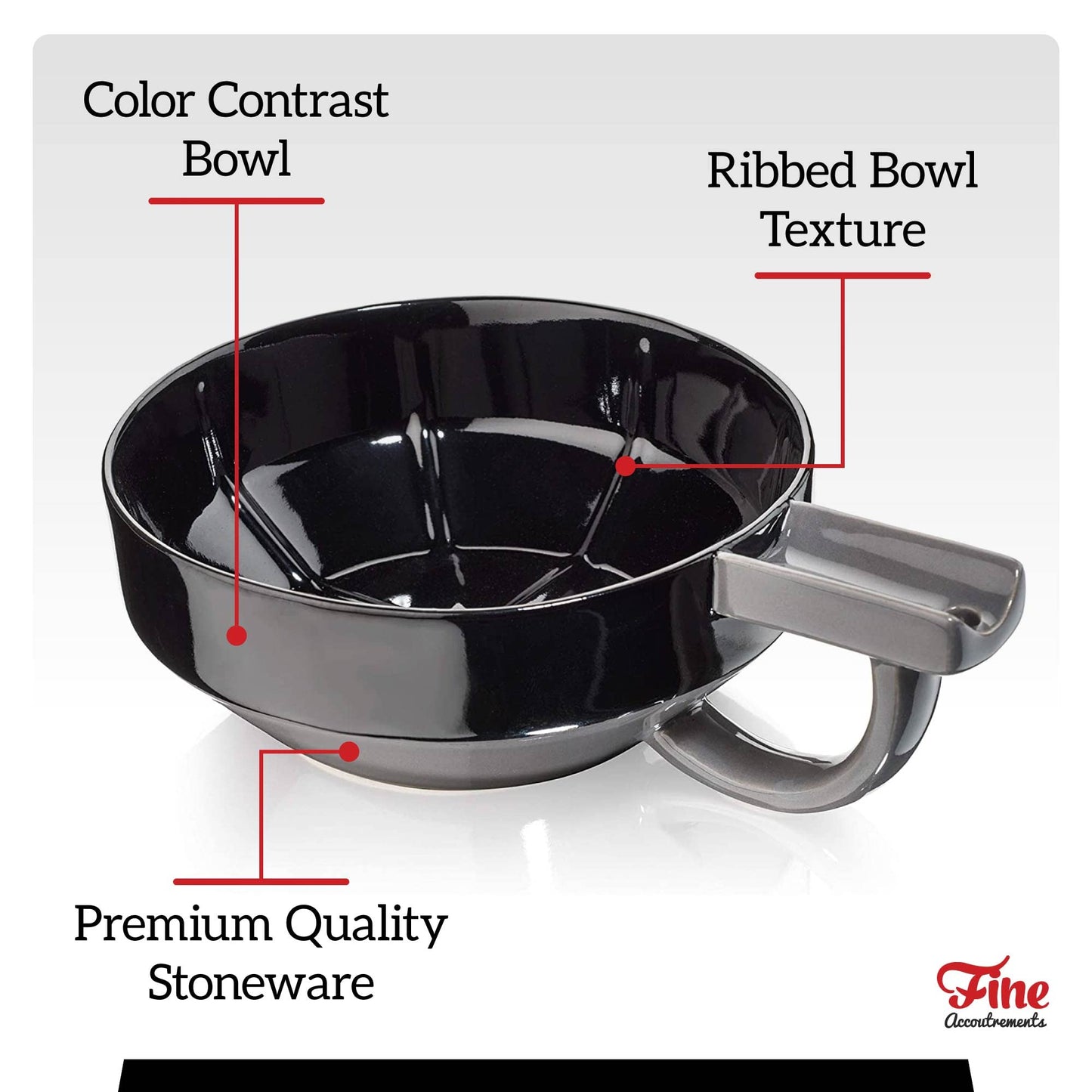 Fine Accoutrements Porcelain Soap Bowl - 400g