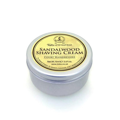 Taylor of Old Bond Street Sandalwood Shaving Cream Bowl, 150g