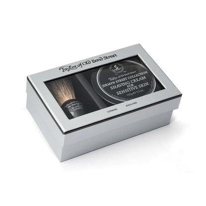 Taylor of Old Bond Street Jermyn Street Shave Brush & Shaving Cream Bowl 150g Gift Set
