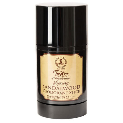 Taylor of Old Bond Street 75ml Luxury Sandalwood Deodorant Stick