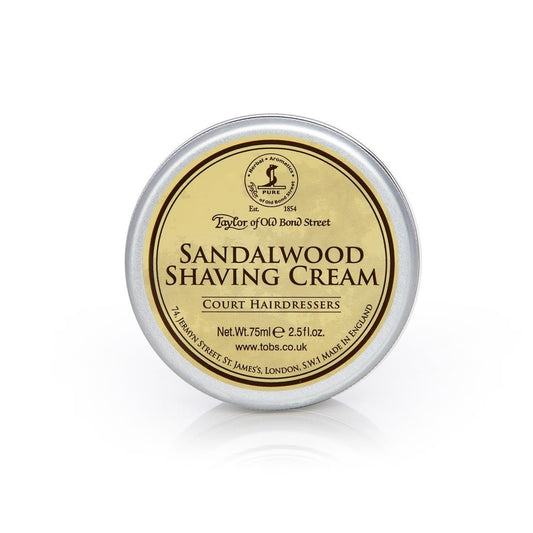 Taylor of Old Bond Street Sandalwood Shaving Cream Bowl, 150g