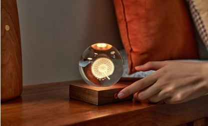 Amber Crystal Light