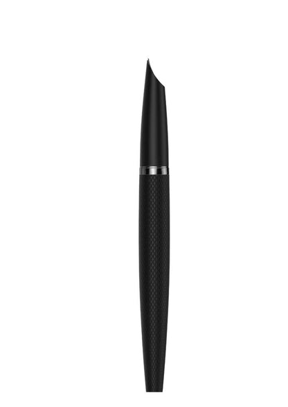 Diplomat "Viper" black guilloche fountain pen - fine