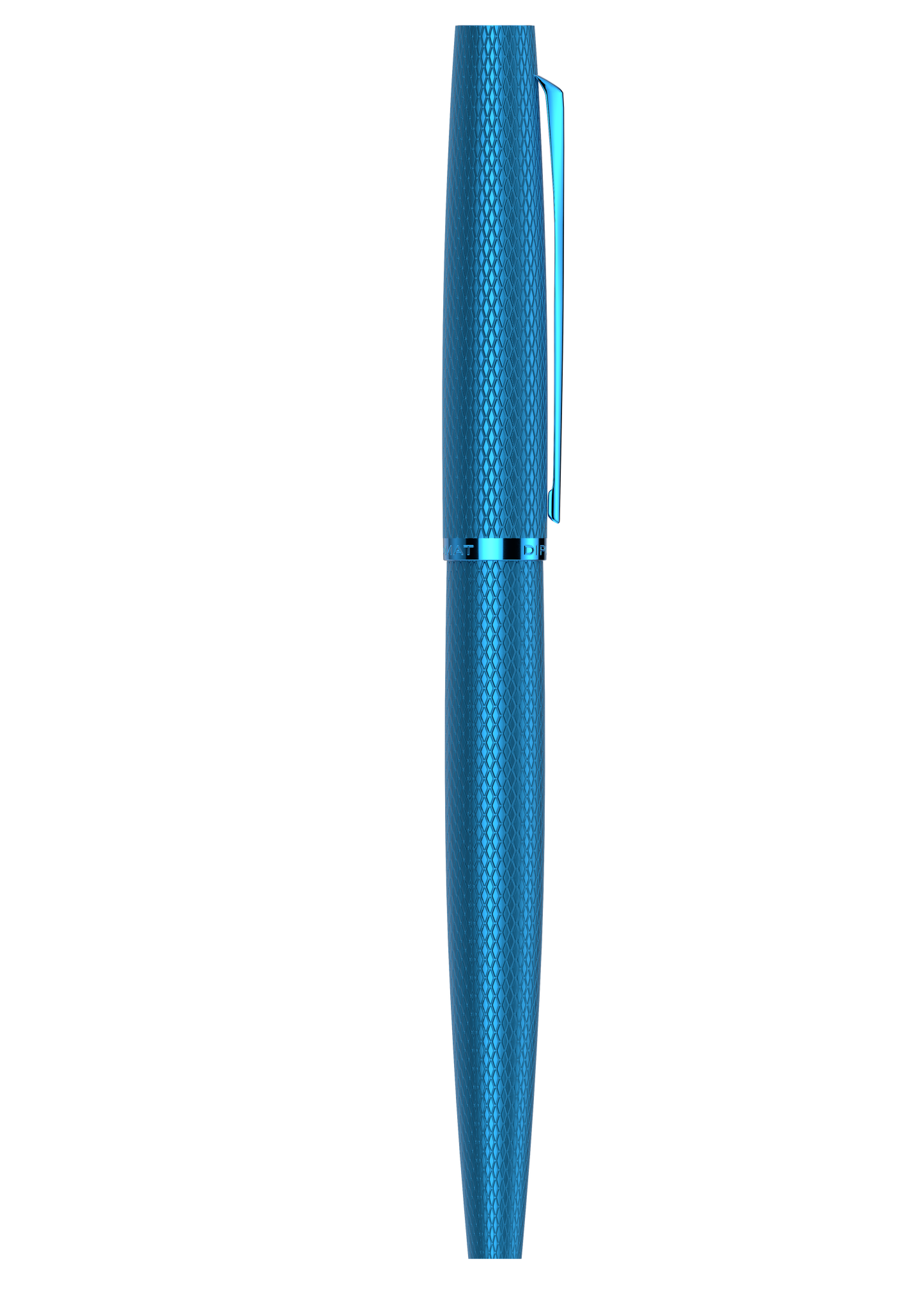 Diplomat "Viper" blue guilloche Rollerball Pen