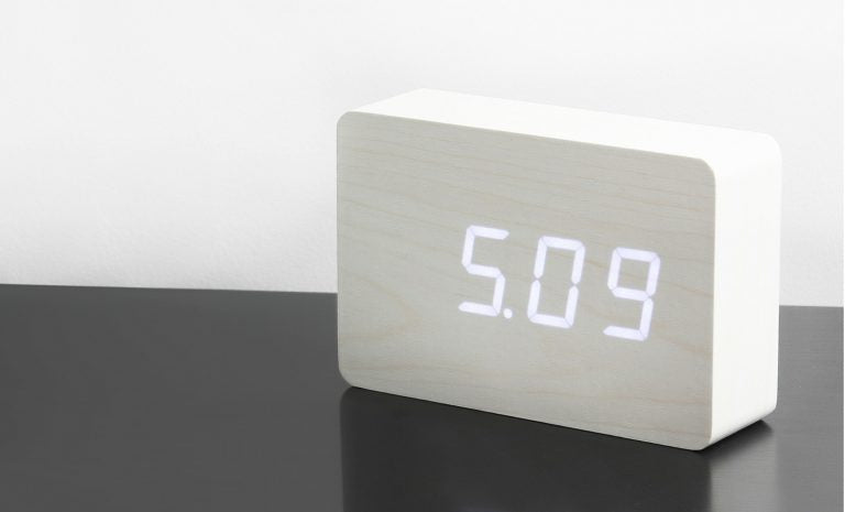 Brick Click Clock