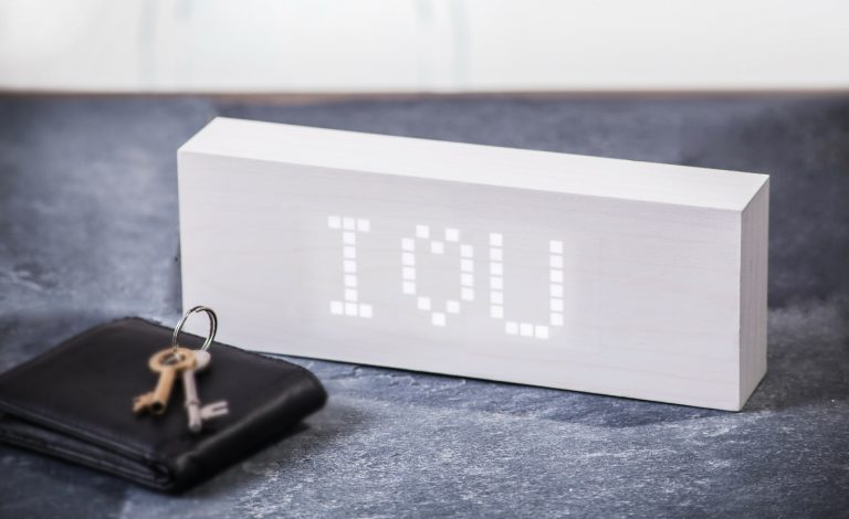 Message Click Clock