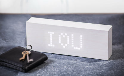 Message Click Clock