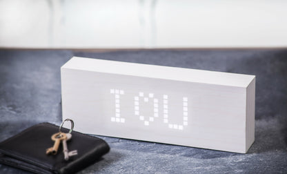 Message Click Clock
