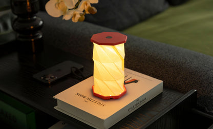 Mini Hexagon Twist Lamp