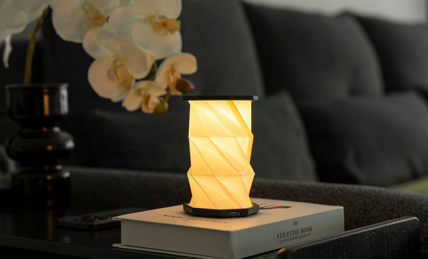 Mini Hexagon Twist Lamp