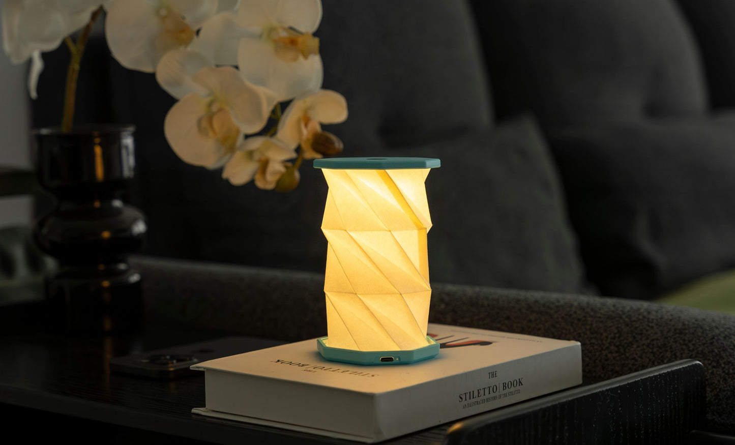Mini Hexagon Twist Lamp