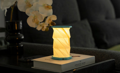 Mini Hexagon Twist Lamp