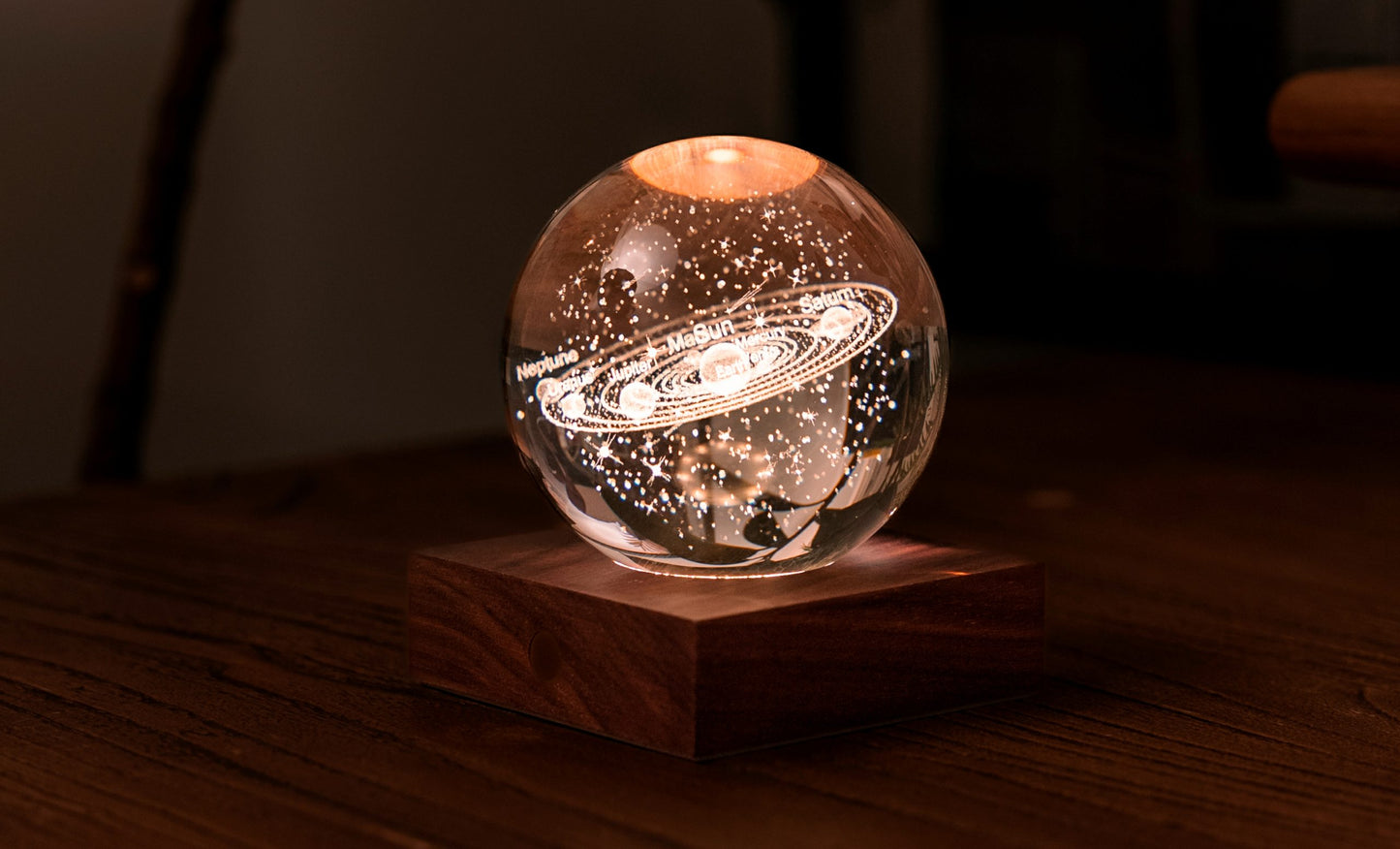 Amber Crystal Light