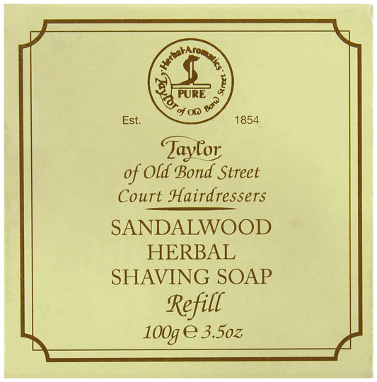 Taylor of Old Bond Street 100g Sandalwood Herbal Shaving Soap