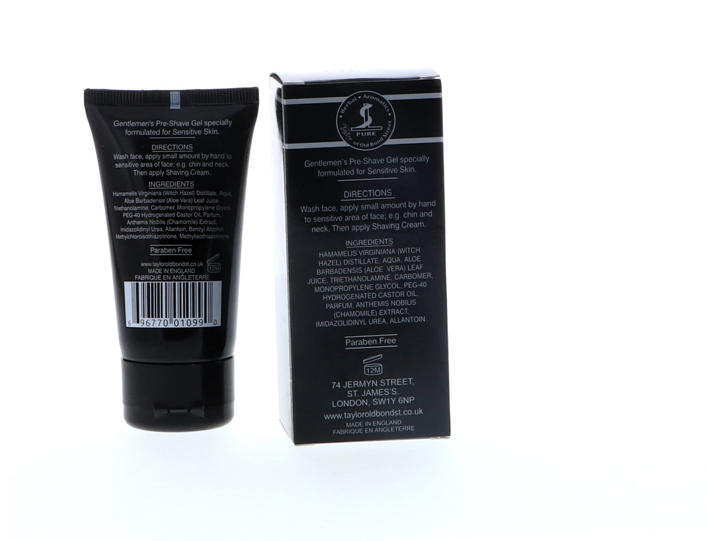Taylor of Old Bond Street Jermyn Street Collection Luxury Pre-Shave Gel 50ml