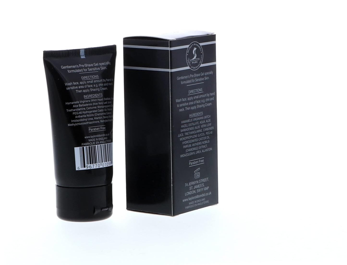 Taylor of Old Bond Street Jermyn Street Collection Luxury Pre-Shave Gel 50ml