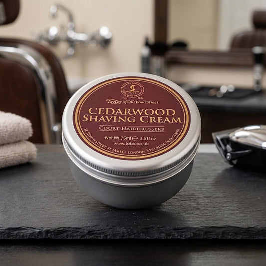 Taylor of Old Bond Street - Cedarwood - Shaving Cream Bowl 75ml