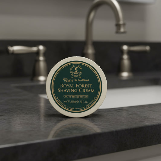 Taylor of Old Bond Street Shaving Cream Bowl 150G 5.3-Ounce (Forest)