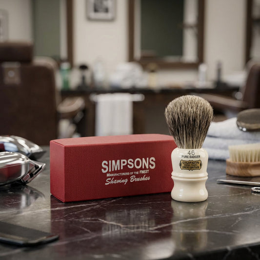 Simpsons - Berkeley 46 - Pure Badger Hair Shaving Brush